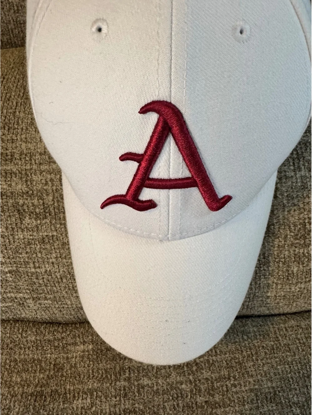 Nike Arkansas Razorbacks White/Red baseball cap “A